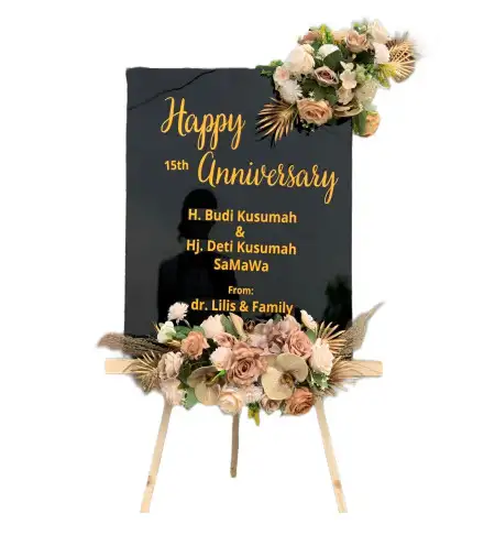 Papan Bunga Akrilik Cigelam